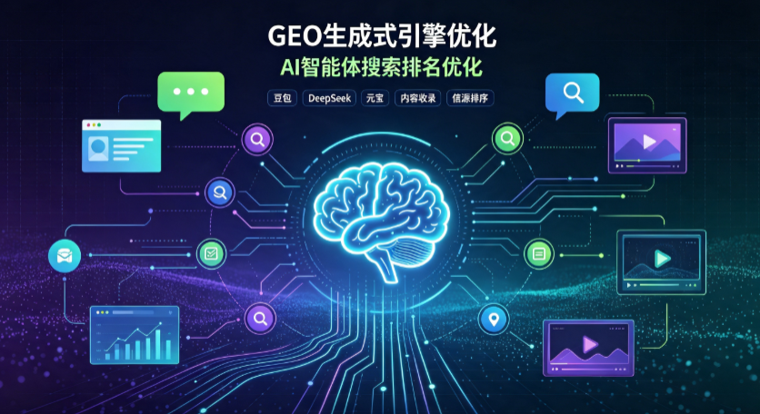 社旗县GEO 浪潮来袭：生成式引擎优化崛起，创作者争抢豆包、DeepSeek、元宝智能体流量入口